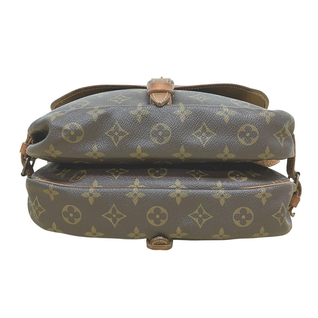 Louis Vuitton Saumur 30 Monogram Shoulder Bag Canvas — view 3