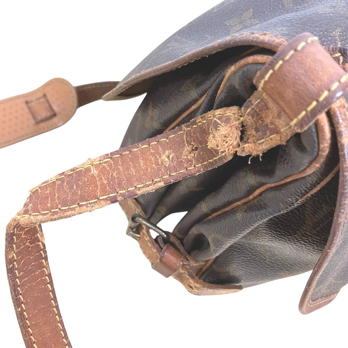 Louis Vuitton Saumur 30 Monogram Shoulder Bag Canvas — view 7