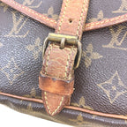 Louis Vuitton Saumur 30 Monogram Shoulder Bag Canvas — view 6