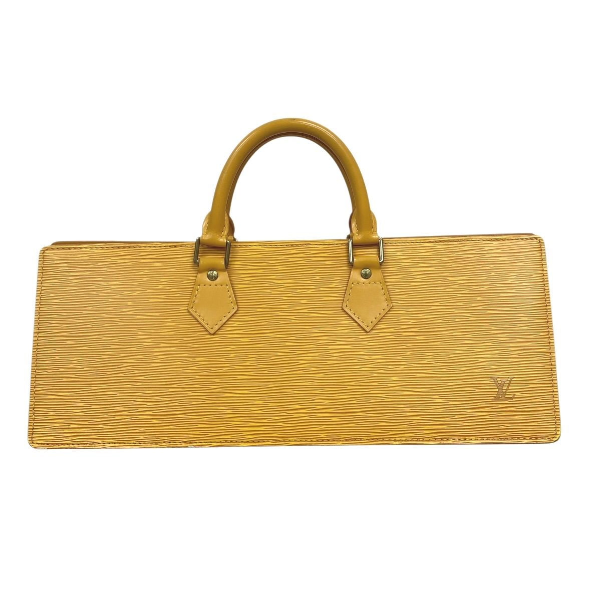 Louis Vuitton Sac Triangle Epi Handbag Leather