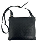 Gucci Guccissima GG All Over Pattern Log Leather Shoulder Bag Cross Crossbody — view 3