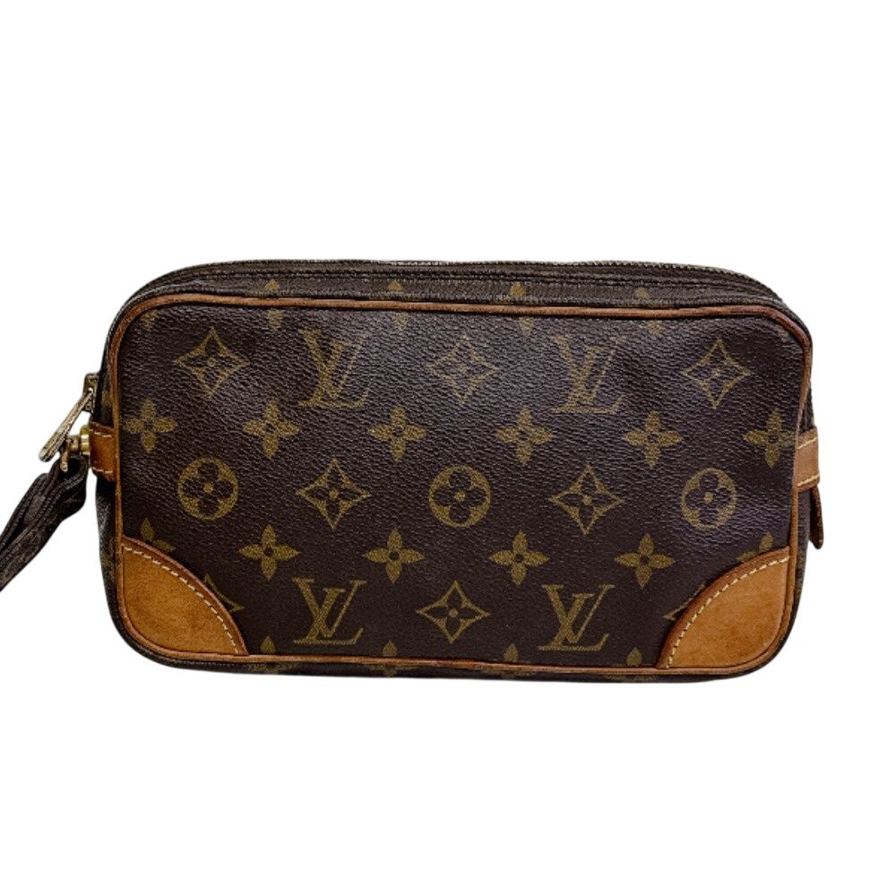 Louis Vuitton Second Pouch Marly Dragonne PM Monogram Clutch