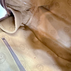 Fendi Mini Boston FF Logo All Over Pattern Zucchino Handbag — view 7