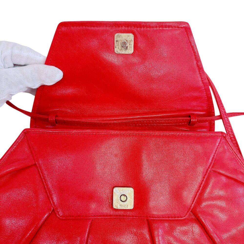 Fendi Pochette Cross Logo Vintage Shoulder Bag — view 6
