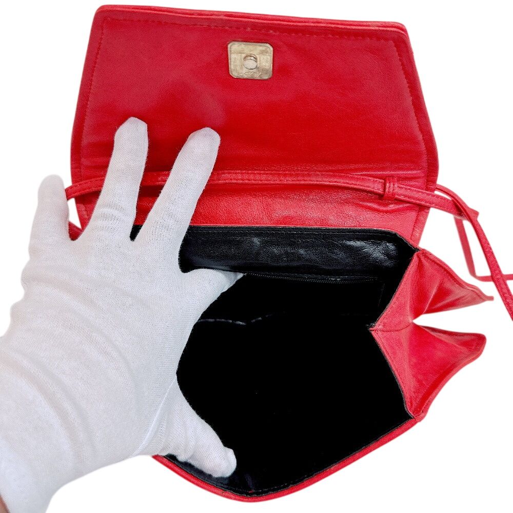 Fendi Pochette Cross Logo Vintage Shoulder Bag — view 7
