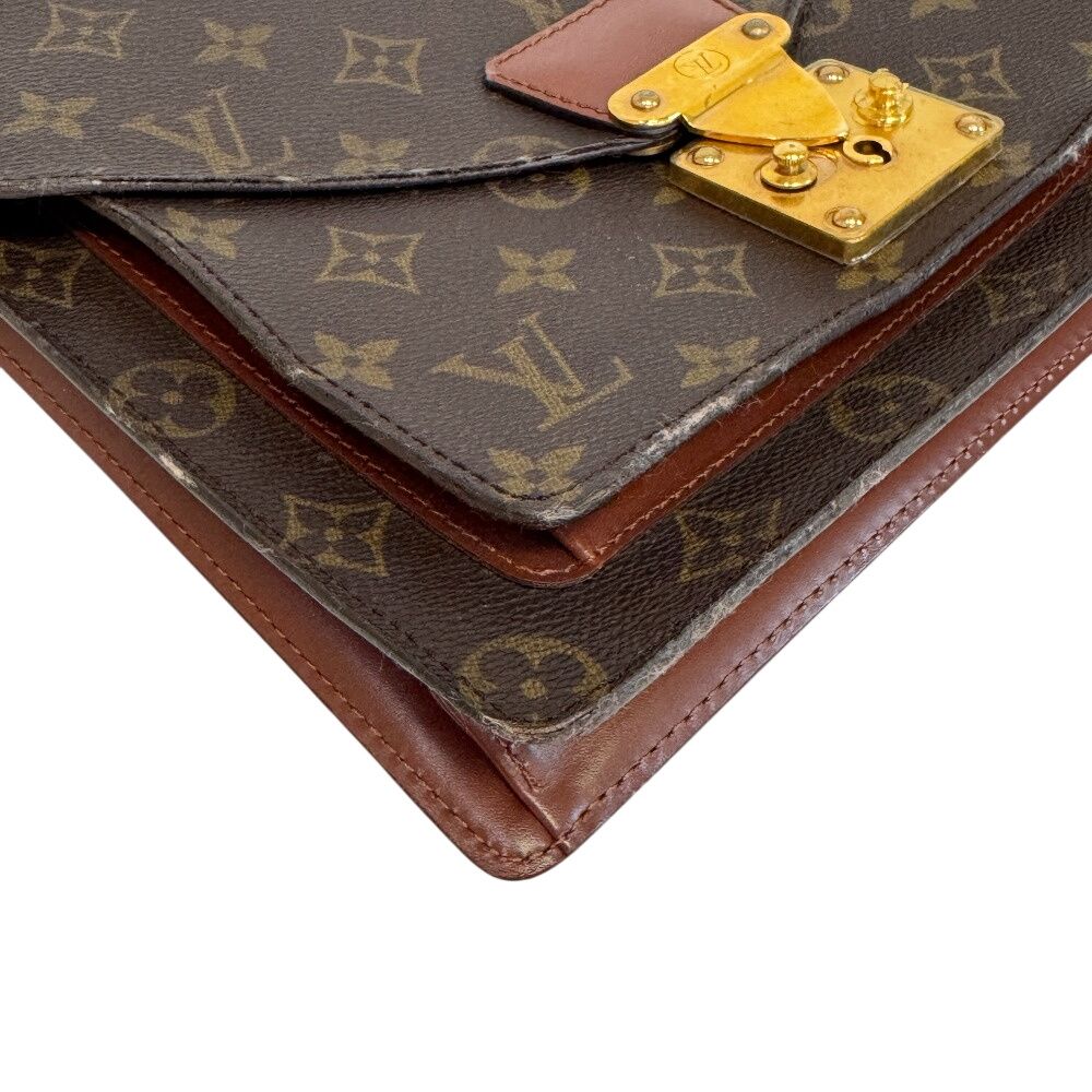 Louis Vuitton 2-Way Hand Vintage Monceau 28 Monogram Shoulder Bag — view 2