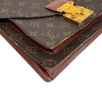 Louis Vuitton 2-Way Hand Vintage Monceau 28 Monogram Shoulder Bag — view 2