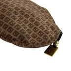 Fendi Zucca Clutch Second Vintage Logo All Over Pattern Zucchino Pouch — view 3