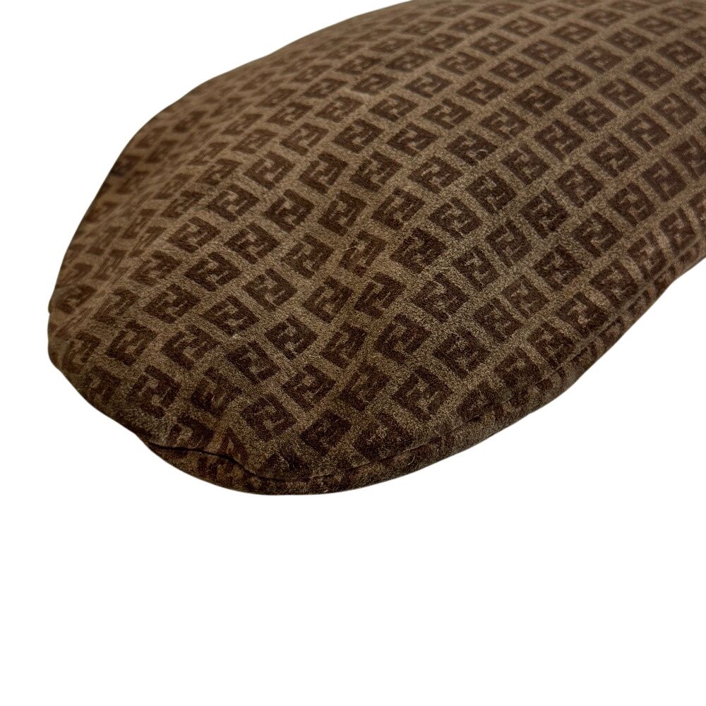 Fendi Zucca Clutch Second Vintage Logo All Over Pattern Zucchino Pouch — view 2