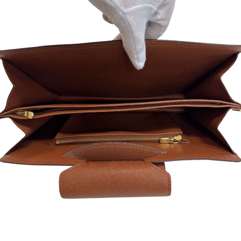 Louis Vuitton Vintage Courcel Monogram Shoulder Bag — view 6