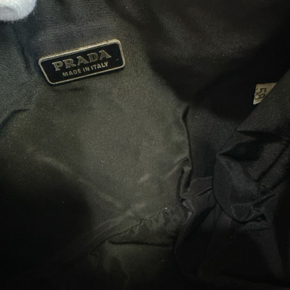 Prada Mini Bag Logo Accessory Pouch Triangle — view 6