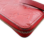 Louis Vuitton Zip Around Portefeuille Clemence Empreinte Wallet — view 5