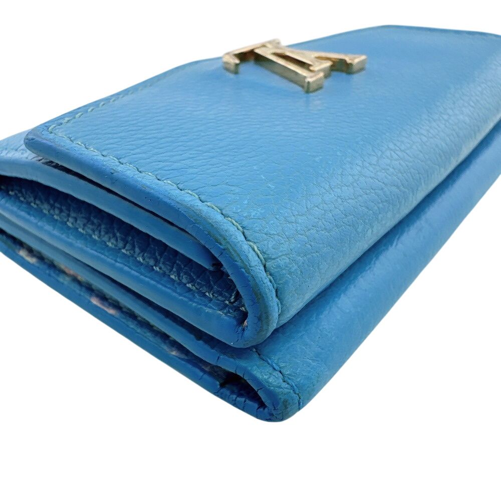 Louis Vuitton Portefeuille Lock Mini Taurillon Trifold Wallet — view 2