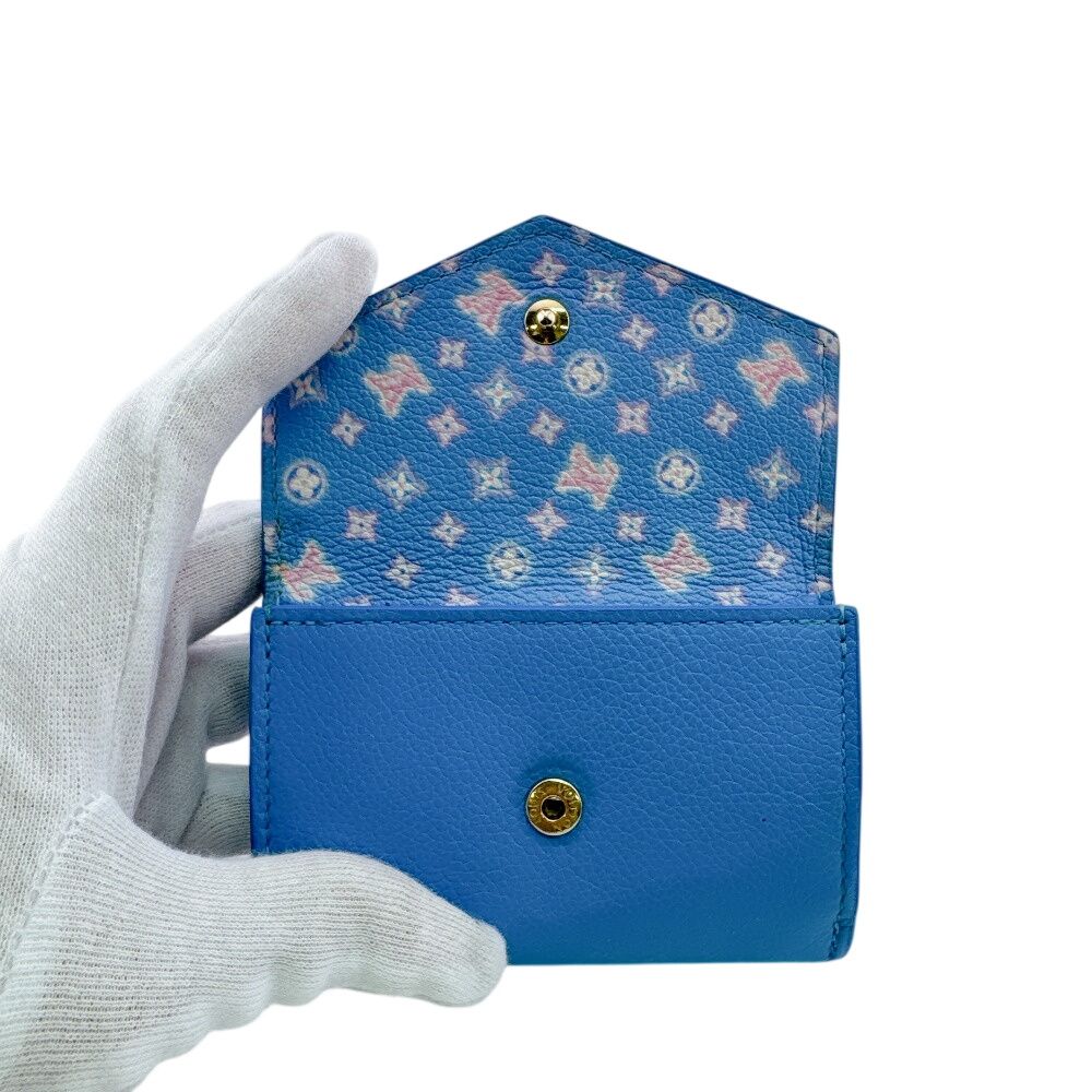 Louis Vuitton Portefeuille Lock Mini Taurillon Trifold Wallet — view 6