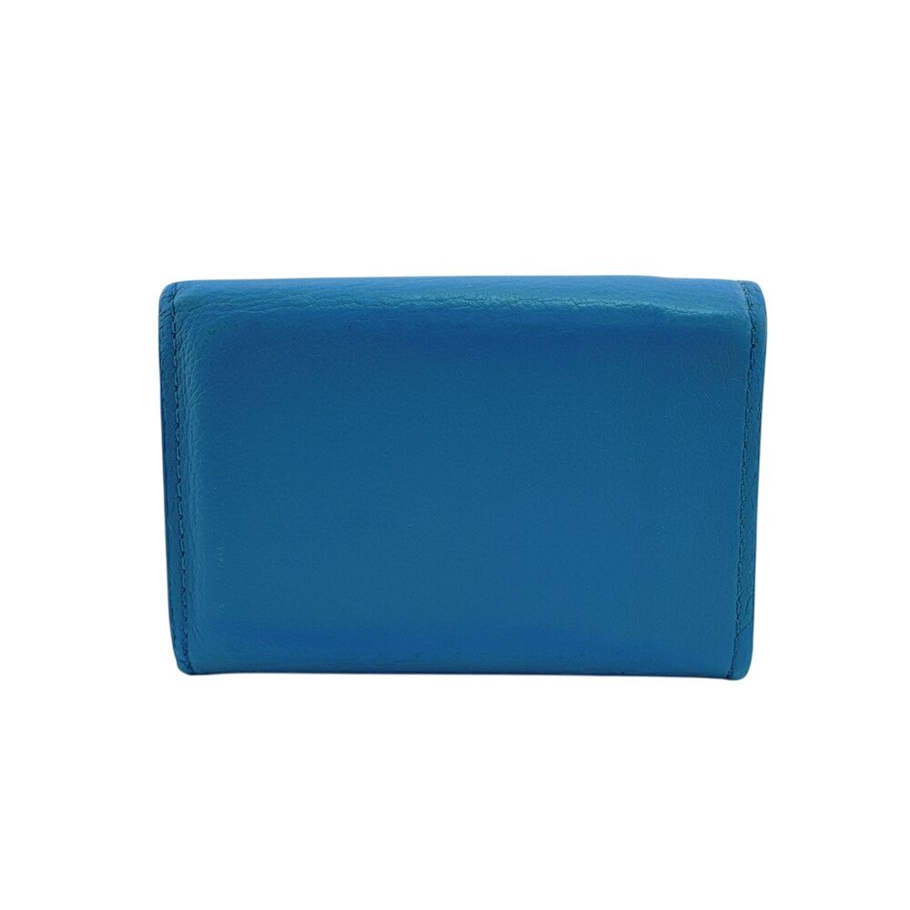 Louis Vuitton Portefeuille Lock Mini Taurillon Trifold Wallet