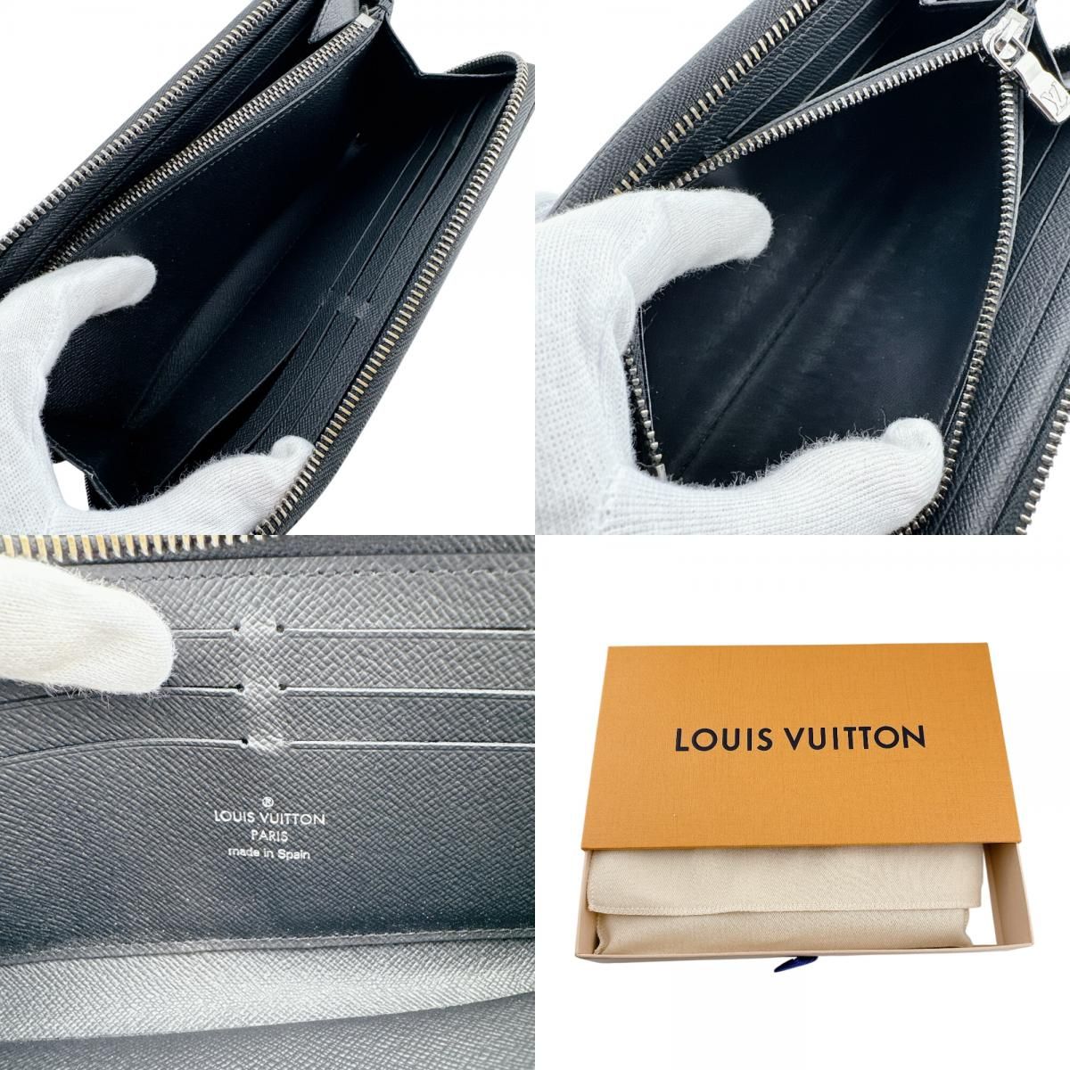Louis Vuitton Zippy Wallet Horizontal Monogram Eclipse — view 8