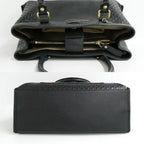 Gucci Micro Guccissima 2-Way Tote Bag Shoulder Black Leather — view 4