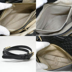 Gucci Micro Guccissima 2-Way Tote Bag Shoulder Black Leather — view 8