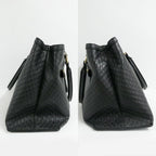 Gucci Micro Guccissima 2-Way Tote Bag Shoulder Black Leather — view 3