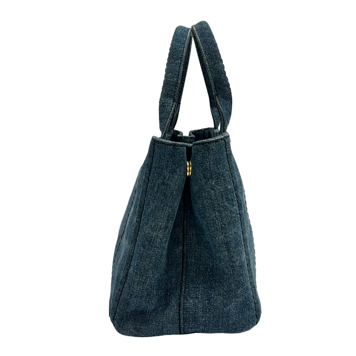 Prada Tote Bag Navy — view 4