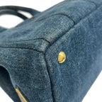 Prada Tote Bag Navy — view 6