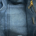 Prada Tote Bag Navy — view 7