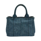 Prada Tote Bag Navy — view 3
