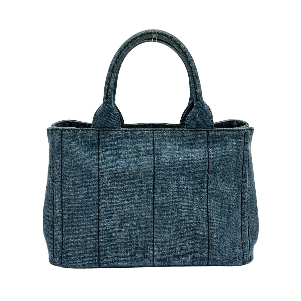 Prada Tote Bag Navy — view 3