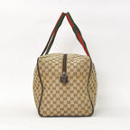Gucci GG Canvas Boston Bag Sherry Line Brown Beige — view 2