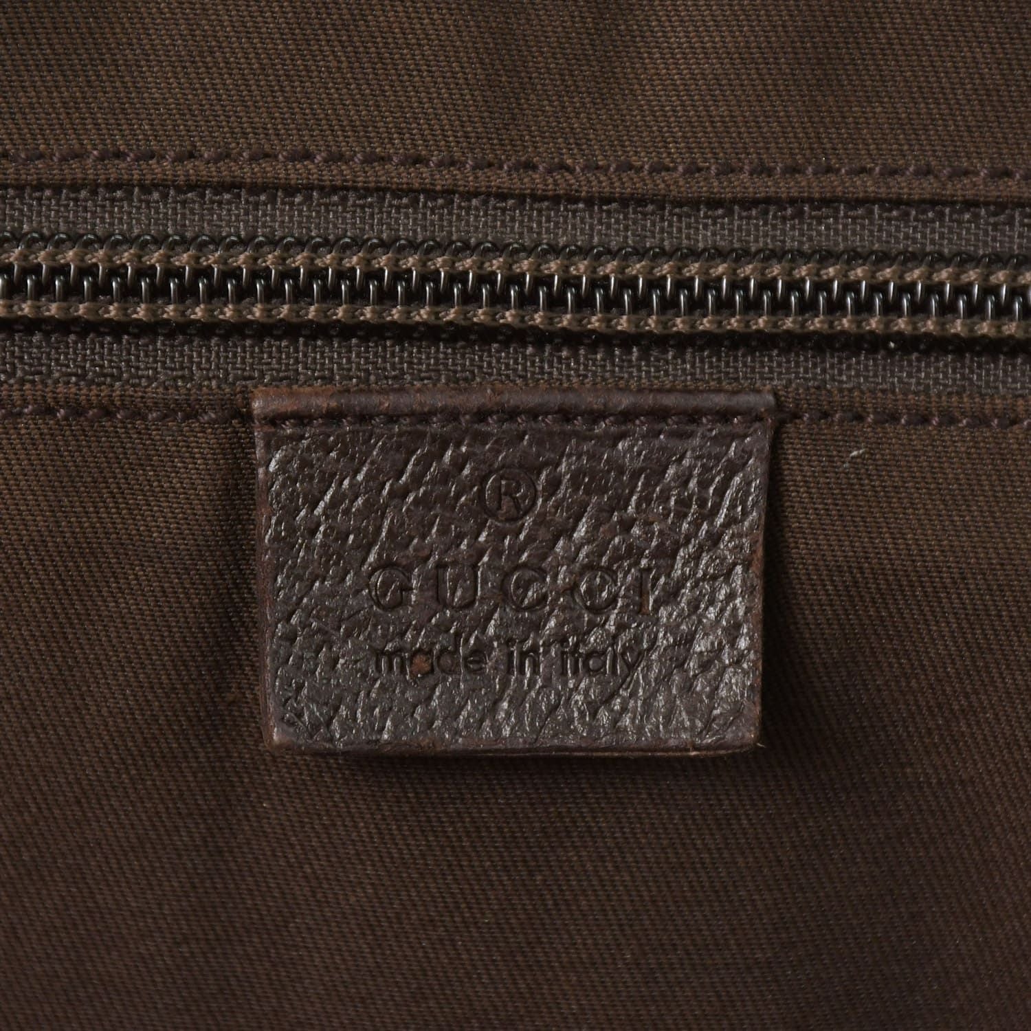Gucci GG Canvas Boston Bag Sherry Line Brown Beige — view 7