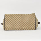 Gucci GG Canvas Boston Bag Sherry Line Brown Beige — view 6