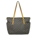 Louis Vuitton LV Totally MM Monogram Shoulder Bag Tote Brown Vintage