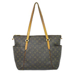 Louis Vuitton LV Totally MM Monogram Shoulder Bag Tote Brown Vintage