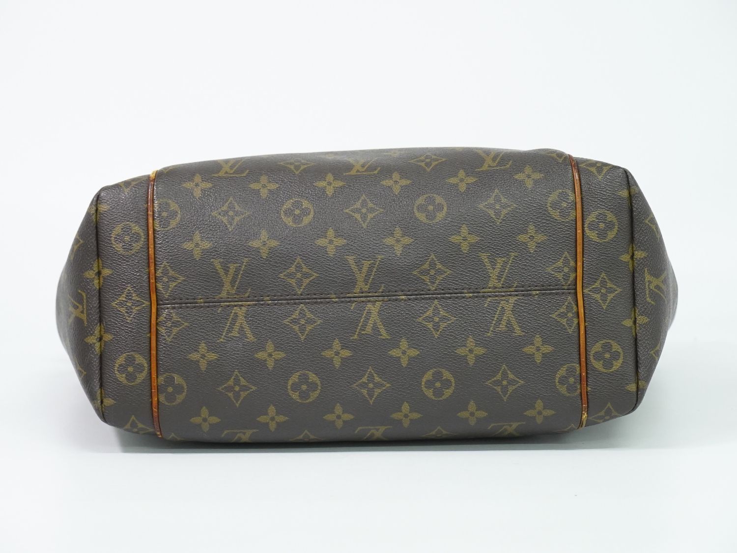 Louis Vuitton LV Totally MM Monogram Shoulder Bag Tote Brown Vintage — view 3