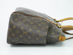 Louis Vuitton LV Totally MM Monogram Shoulder Bag Tote Brown Vintage — view 4