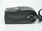 Louis Vuitton LV Arecreasing Lee Taiga Leather Shoulder Bag Ardoise Black — view 4