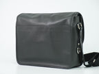 Louis Vuitton LV Arecreasing Lee Taiga Leather Shoulder Bag Ardoise Black — view 2