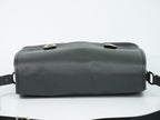Louis Vuitton LV Arecreasing Lee Taiga Leather Shoulder Bag Ardoise Black — view 5