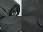 Louis Vuitton LV Arecreasing Lee Taiga Leather Shoulder Bag Ardoise Black — view 7