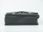 Louis Vuitton LV Arecreasing Lee Taiga Leather Shoulder Bag Ardoise Black — view 3