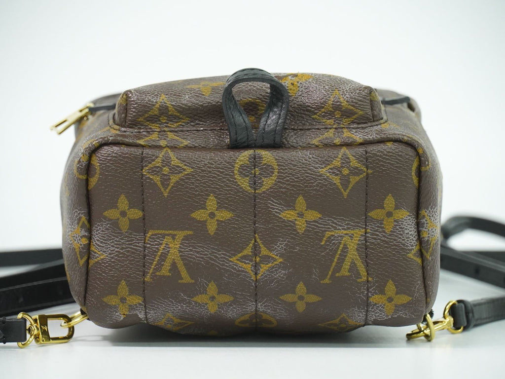 Louis Vuitton LV Palm Springs Backpack Mini Monogram Brown Vintage — view 3