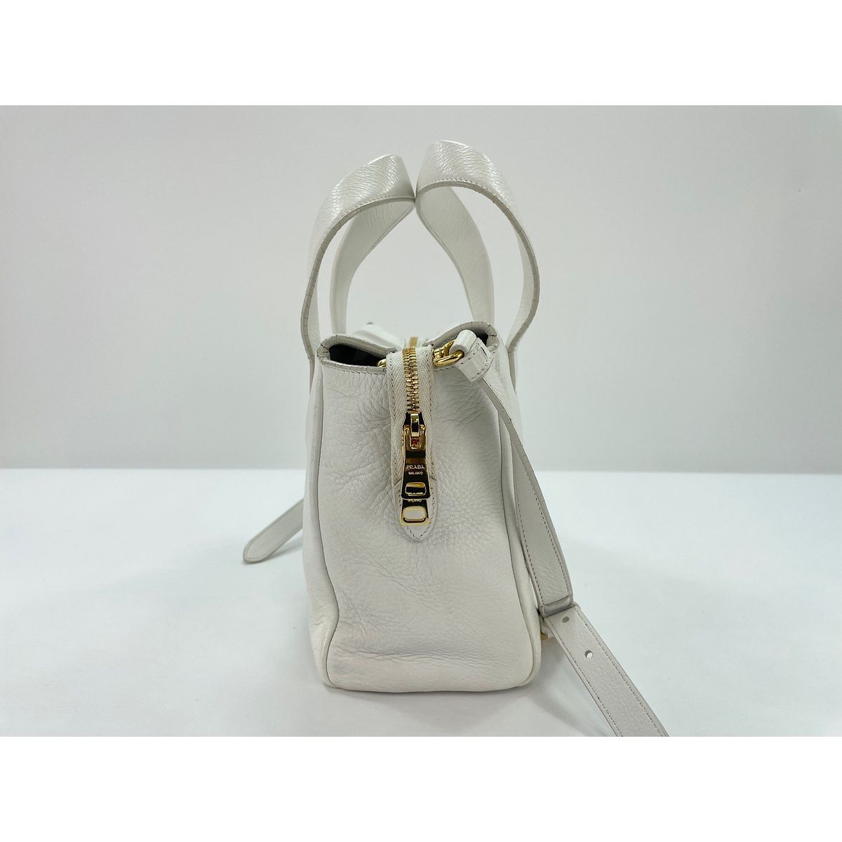 Prada Shoulder Bag White — view 6