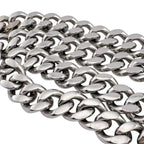 Fendi Logo Necklace Silver — view 3