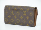 Louis Vuitton LV Portefeuille Sarah Monogram Wallet Brown Vintage — view 2