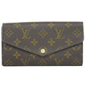Louis Vuitton LV Portefeuille Sarah Monogram Wallet Brown Vintage
