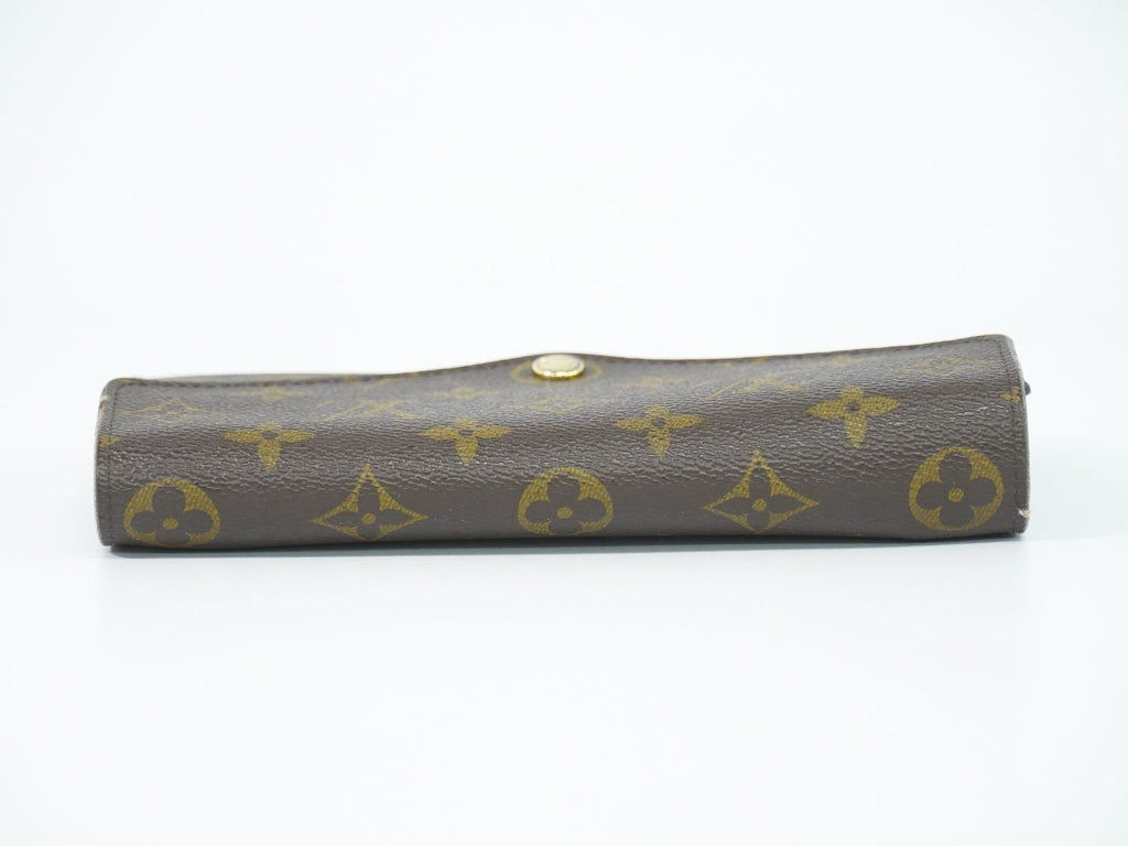 Louis Vuitton LV Portefeuille Sarah Monogram Wallet Brown Vintage — view 5