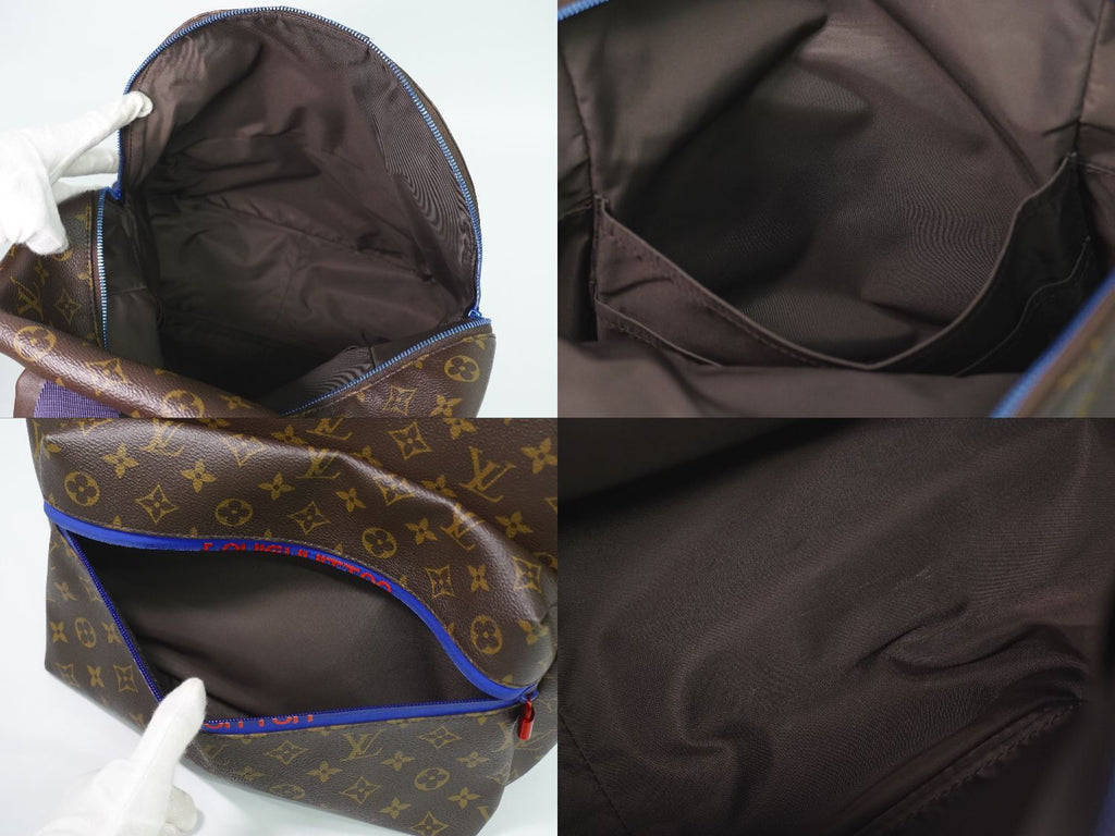 Louis Vuitton LV Apollo Monogram Backpack Brown Vintage — view 8
