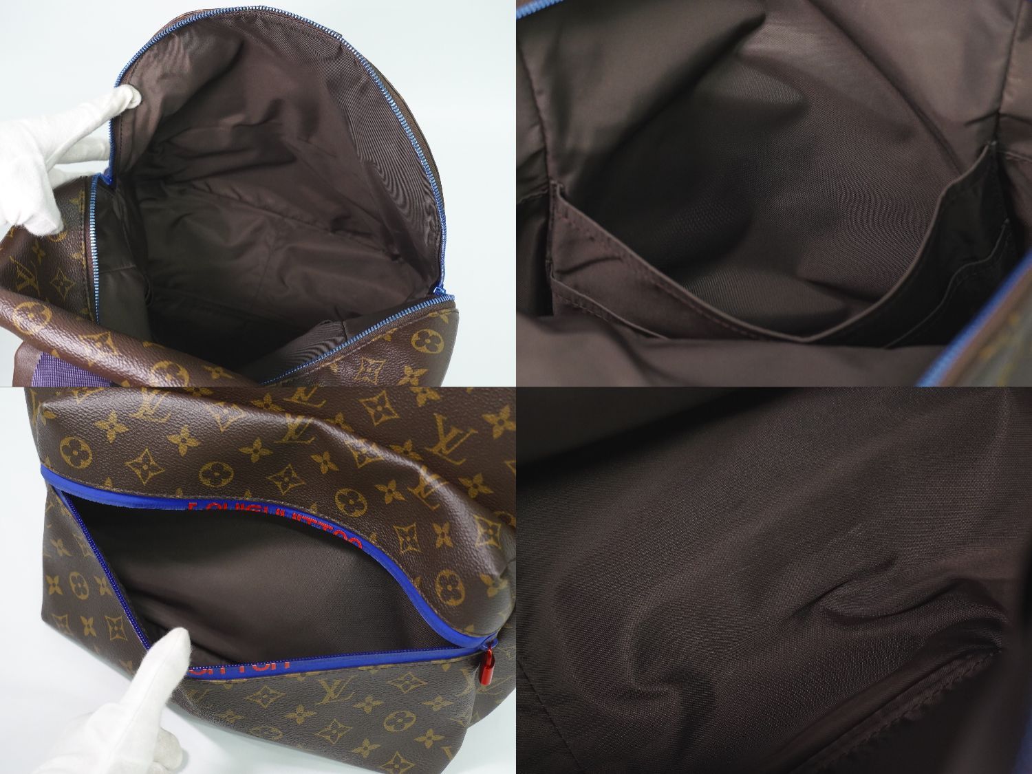 Louis Vuitton LV Apollo Monogram Backpack Brown Vintage — view 8