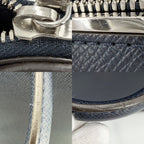 Louis Vuitton 2-Way Taiga Anton Tote Shoulder Bag Crossbody Business Navy — view 7