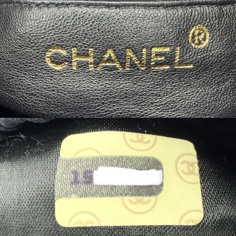 Chanel Shoulder Bag Quilted Drawstring Chain Crossbody Pochette CC Logo Fringe — view 5